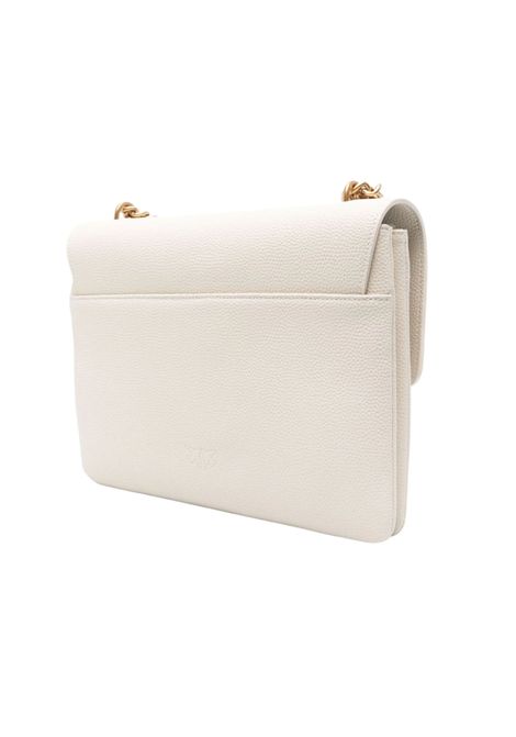 Borsa Pinko Love one soft big bianca oro tracolla PINKO | Borse | 104527 A29QZ14Q